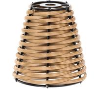 DECHOUS Mini Rattan Lampshade for Fairy Lights and LED String Light - 8mm Decorative Miniature String Lamp Covers for Indoor Outdoor Decoration