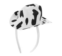 DECHOUS Miniature Top Hat Headband for Women Tiny Vintage Fascinator Dress up Accessories for Halloween Party Birthday Celebration