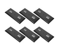 DECHOUS Motorcycle Model Display Stands 6Pcs Plastic Rectangle Base 1:12 Scale Organizer for Collectors and Store Display with Protective Anti Slip Design
