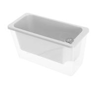 DECHOUS Multifunctional Self Watering Planter with Transparent Outer Pot and Stylish Inner Basket Indoor Garden Pot with Innovative Self Watering System for Vegetables Flowers Succulents