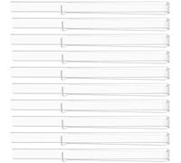 DECHOUS Music Sheet Clip Page Holders 5 Pairs Acrylic Clips for Thick Music Sheets Suitable for Pianists and Reading