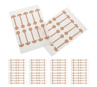 DECHOUS Nasal Shaping Patches Nose Slimming Strips Dumbbell Shaped 200pcs Lightweight Elastic Fabric Self Stick Strips for Home Use and Use before Makeup