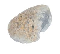 DECHOUS Natural Celestite Crystal Cluster Raw Rock Mineral Stone with Irregular Shape for Meditation Rooms Tranquility Unique Natural Formation Display