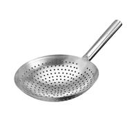 DECHOUS Oil Filter Strainer Stainless Steel Skimmer Spoon Silver with Quick Oil Separation for Kitchen and Bar, Suitable for French Fries and Vegetables