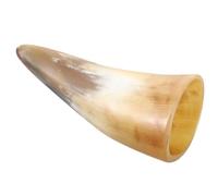 DECHOUS Oktoberfest Viking Horn Cup for Drinking Wine Handmade Ox Horn Wine Cup Decorative Drinking Mug with Unique Medieval Style, Suitable for Photo Props and Cosplay
