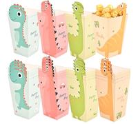 DECHOUS Party Popcorn Boxes Assorted Colour Popcorn Containers 24pcs Made Cardboard for Snacks and Sugar, for Theater and Home Movie for Birthday Party Treats