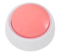 DECHOUS Pet Training Recordable Talking Button for Dogs Reusable Communication Recorder for Speech Training and Bonding Pink Pet Voice Interaction Tool