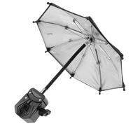 DECHOUS Phone Umbrella with Adjustable Clamp for Electric Scooter Rearview Mirror Anti-glare Outdoor Phone Sun Shield and Rain Cover Flexible Arm for Navigation Protection E-bike and Bike