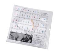 DECHOUS Piano Stickers 88-Key Mini Label Set Removable Keyboard Note Chart for Beginner ’S Electronic Organ Learning