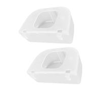 DECHOUS Pigeon Feeder 2Pcs Flip-Top Hanging Box Practical Bird Cage Feeder for Cockatiels and Parrots Anti-Spill Feature