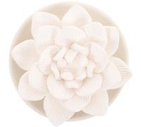 DECHOUS Plaster Stone Diffuser for Essential Oils Lotus Flower Aromatherapy Decoration for Rooms and Cars Passive Scent Freshener Tool Easy to Use with Various Oils Air Freshening Home