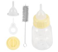 DECHOUS Portable 120ml Plastic Puppy Feeding Bottle for Newborn Pets with Sturdy Design, for Outdoor Use, Kitten Nursing Bottle and Pet Feeding Solution