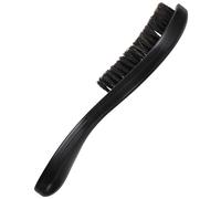 DECHOUS Portable Beard Grooming Brush with Wooden Handle and Ergonomic Design, for Men and Women to Tame Hair and Beard, Easily Fits into Your Bag for On-the-go Use