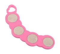 DECHOUS Portable Cat Eye Gel Magnet for Manicure, Magnetic Tool with Excellent Absorption, Acrylic and Magnet Material, Creative Caterpillar-shaped Design for Travel and Nail Art