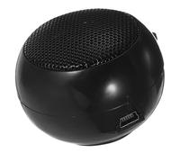 DECHOUS Portable External Speaker with Built-in 3.5mm Cable and Rechargeable Battery, Black Abs and Iron Material, Compatible with Laptop and Audio Devices, Version 2.1