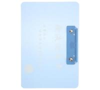 DECHOUS Portable Nursing Clipboard with Sturdy Clip and Lightweight Pp Material, Blue Hospital Writing Board Suitable for Medical Records and Nurse Documentation