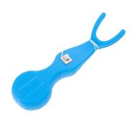 DECHOUS Portable Reusable Dental Floss Holder with Ergonomic Design, Made of Sturdy Abs and Nylon, for Home and Travel Use, Practical Dental Floss Rack for Easy Oral Care