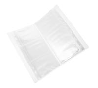 DECHOUS Postcard Storage Album with Pp Material and White Colour, for Storing Concert Tickets and Airline Tickets, Suitable for Gift and Recording Idol Support Process, Featuring Good