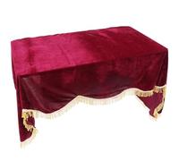 DECHOUS Practical Red Plush Electronic Piano Cover for 88 Keys with Simple and Beautiful Design, Easy to Store Protective Cover for Home and Musical Instruments