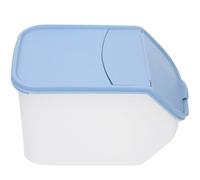 DECHOUS Practical Small Hamster and Guinea Pig Bath Box in Blue, Made of Sturdy Pp and Pe, Easy to Store and Place, for Daily Use at Home Or Pet Store