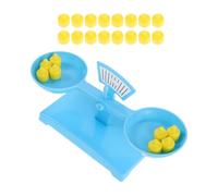 DECHOUS Preschool Learning Balance Scale with Double Balancing Scale and Widened Antitilt Base for Classroom Math Lessons and Educational Stem Projects