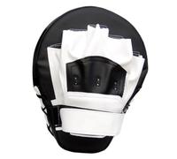 DECHOUS PU Leather Thai Hand Pad Kickboxing Strike Shield for Martial Arts Training Impact Absorption with Eve Sponge Suitable for Karate Boxing Taekwondo Adult Sparring Equipment