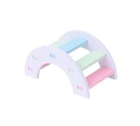 DECHOUS Pvc Hamster Arch Bridge Climbing Ramp for Cage 12x7x6 Cm