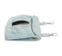 DECHOUS Rabbit Feeder Hay Bag for Guinea Pig and Chinchilla Lightweight Cloth Storage Holder with Window Design Washable Reusable Hanging Hay Rack for Small Animal Feeding