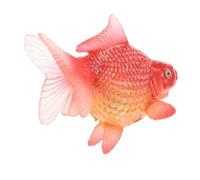DECHOUS Realistic Plastic Goldfish Model for Aquarium Educational Floating Fish for Life Learning Aid Family Interactive Ocean Creature Decor Simulation Fish Ornament