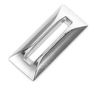 DECHOUS Rectangle Stainless Steel Coin Slot for Gaming Console Token Drop Frame with Easy Entry Suitable for Fighting Games and Coin-Operated Machines