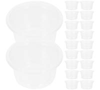 DECHOUS Reptile Bowls Multi-Function Water and Food Dishes Compact Anti-Slip Tray for Tortoise Lizard Bearded Dragon Spider Scorpion Chameleon