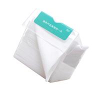 DECHOUS Reusable and White Towels on 50pcs Facial Makeup Cotton Great Water Absorption Wet Dry Use for The Camping Boat