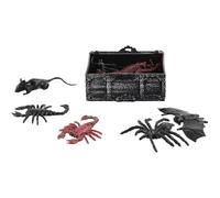 DECHOUS Scary Prank with Vivid and Life-like Plastic and Rubber Animals for Halloween, April Fool's Day, and Haunted House Party Trick Fun