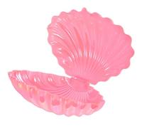DECHOUS Shell Shaped Candy Box for Wedding Party Favors with Pp Material, Pink Colour, Classy Chic Style, for Displaying Goodies and Breaking The Dull Feeling of Space