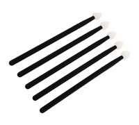 DECHOUS Silicone Eyeshadow Makeup Brush Set Comfortable Touch 5pcs, with Smooth Handle Design and Suitable for Daily Eye Makeup by Professional Artists and Amateur Enthusiasts