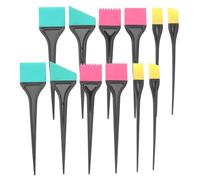 DECHOUS Silicone Hair Dye Brush Set 2 Sets Six Essential Hairdressing Brushes and Combs for Professional Hair Coloring and Salon Use, Featuring Versatile Coverage and Easy to Clean Tools
