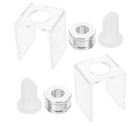 DECHOUS Silicone Lip Balm Made Lipstick Mould Stand, Leakproof DIY Accessory for Lip Balm DIY Mold, 2 Sets, Replace Broken Tubes