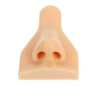 DECHOUS Silicone Piercing Practice Nose Model with Smooth Surface and Flexible Material for Teaching Scenarios, Realistic Simulation Body Part for Training Fake Face and Piercing Practice