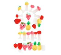DECHOUS Silicone Toe Separators that Avoid Nail Polish being Rubbed 24pcs for Nail Art and Pedicure Washable Soft Toe Dividers for Taking Pictures and Polish Application