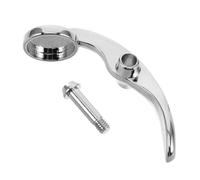 DECHOUS Silver Alloy Trumpet Water Key Spit Valve Screw for Repair and Replacement, Multiple Specifications Instruments Accessories Assembly for Brass Wind Instruments