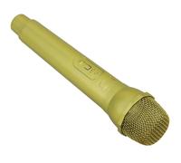 DECHOUS Simulated Microphone for Wear Resistant Plastic Pretend Play Mic Realistic Fake Microphone Prop for Birthday Parties Camping Cosplay Performance Safe and Practical Design