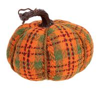 DECHOUS Simulation Pumpkin Ornament for Halloween Season Thanksgiving Party