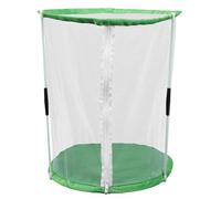 DECHOUS Small Butterfly Observation Cage Cylindrical Stand, Breathable Mesh Insect Habitat Box for Butterfly Breeding and Insect Watching, 30x40cm