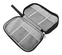 DECHOUS Small Electronics Bag with Multi-partition Design and Sturdy Zipper, Practical Cable Organizer Travel Pouch for Plane Travel Essentials and Charger Storage