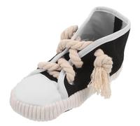 DECHOUS Small Pet Chewing Puppy Teething Plaything Cartoon Shoe Design Safe Wear-resistant Material for Training Reward and Interactive Fun Prevents Furniture Damage