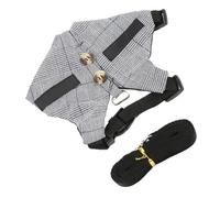 DECHOUS Small Pet Costume Bunny Harness and Leash Set Polyester Cotton Chest Strap Movement Trachea Protection Size S/M/L for Hamster Small Animal Outdoor Exploration