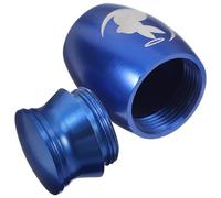 DECHOUS Small Rabbit Cremation Urn for Pet Ashes Stainless Steel Memorial Keepsake with Secure Closure and Elegant Design, Suitable for Small Animals and Dogs, Beautiful Addition