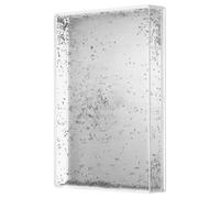 DECHOUS Snow Globe Sublimation Photo Frame 4X6 Inch Liquid Fill Blank Frame for DIY Crafting and Table Decoration