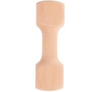 DECHOUS Solid Wooden Dumbbell Dog Chew for Puppy Training and Interactive Play, Portable Design Suitable for Dogs to Promote Healthy Teeth and Safe Chewing