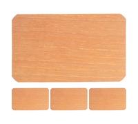 DECHOUS Spanish Cedar Humidor Sheets with Moisture Release 4pcs for Cigars Large Brown Wooden Dividers Portable Design for Cigar Storage and Aging in Homes and Offices